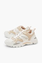 Thumbnail for your product : boohoo Mixed Panel Chunky Sole Trainers
