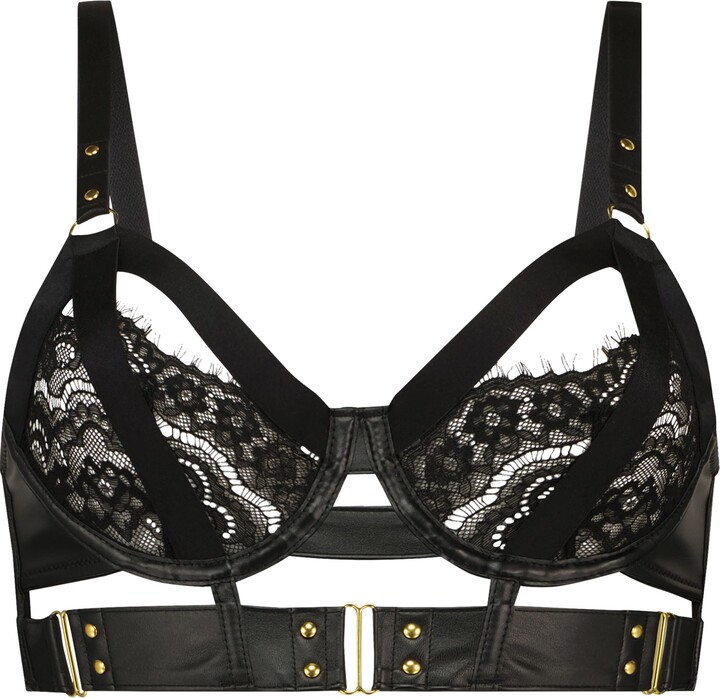 Hunkemoller Occult Underwire Longline Bra ShopStyle
