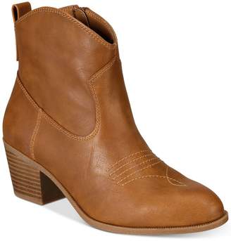 Style&Co. Style & Co Mandyy Western Booties, Created for Macy's