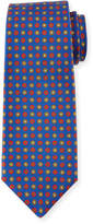 Thumbnail for your product : Kiton Neat Circle-Medallion Printed Silk Tie