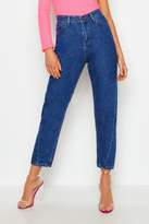 Thumbnail for your product : boohoo High Waist Twist Seam Mom Jeans