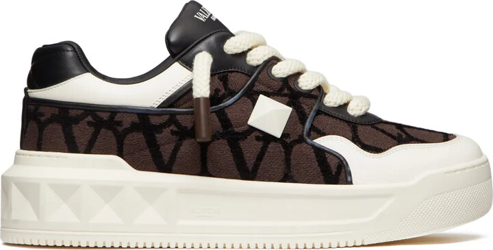 Valentino Garavani One Stud XL leather sneakers