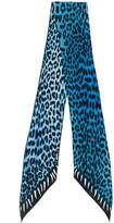 Thumbnail for your product : Rockins leopard print skinny scarf