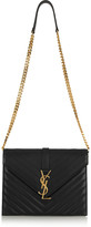 Thumbnail for your product : Saint Laurent Monogramme quilted leather shoulder bag