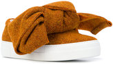 Thumbnail for your product : Joshua Sanders slip-on sneakers with bow