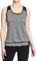 Thumbnail for your product : Old Navy Women's Active Mesh Tie-Hem Tanks