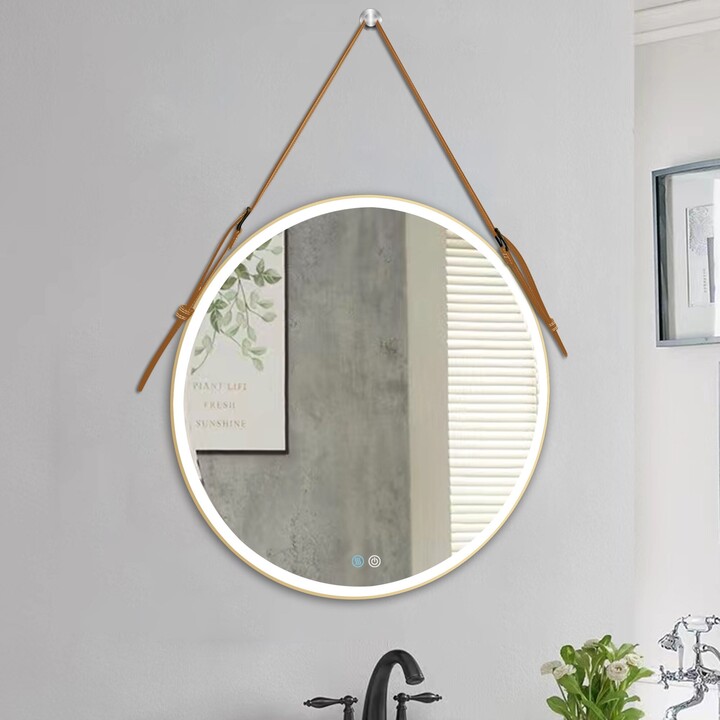 Irregular Backlit Led Bathroom Mirror With Multi Lighting (3 Lights  Integrated) - Accent Mirror