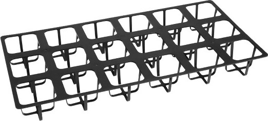 Sunpak SUNPACK10"x20"HeavyDuty18-CellInsertTrayfor3.3"Pots,Black,2"