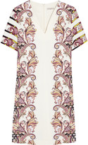 Thumbnail for your product : Etro Printed stretch-ponte mini dress