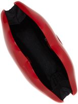 Thumbnail for your product : Lulu Guinness Red perspex lip clutch bag