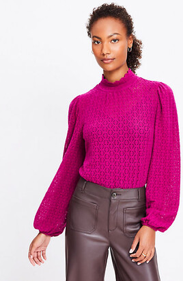 loft pink top