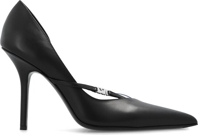 DSQUARED2 Icon Plaque Stiletto Pumps