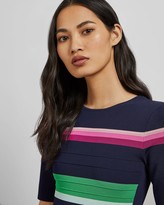 Thumbnail for your product : Ted Baker Stripe Knitted Dress