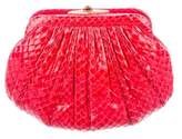 Thumbnail for your product : Judith Leiber Python Evening Bag Red Python Evening Bag
