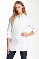 Thumbnail for your product : Foxcroft Long Sleeve Shaped Solid Tunic