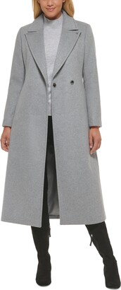 spuiten Bejaarden Gedetailleerd Calvin Klein Women's Gray Coats | ShopStyle
