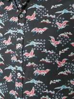 Thumbnail for your product : Lanvin Evolutive Cranes print shirt