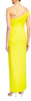Thumbnail for your product : Aidan Mattox Off-the-Shoulder Crepe Column Gown