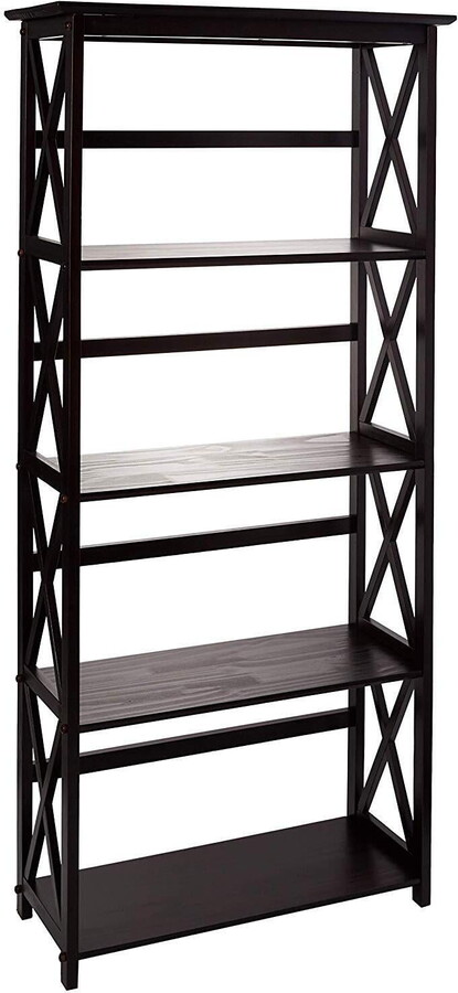 Yu Shan CO USA Ltd 324-53 Montego 5 tier Bookcase Espresso