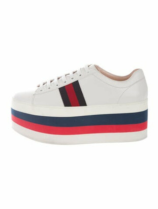 gucci wedge trainers