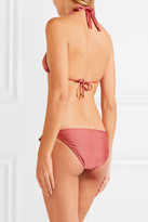 Thumbnail for your product : Vix Duchesse Paula Triangle Bikini Top - Blush