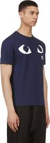 Thumbnail for your product : Comme des Garcons Play Navy & White Logo T-Shirt