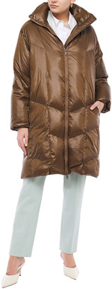 Vince Quilted Shell Down Hooded Coat