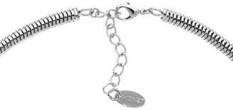 Monet Rhodium Medium Snake Chain Necklace