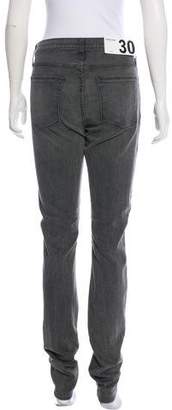 Helmut Lang Mid-Rise Skinny Jeans w/ Tags