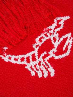 Off-White scorpion knit scarf