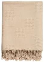 Thumbnail for your product : A & R Cashmere Cashmere Blend Multi-Weave Throw