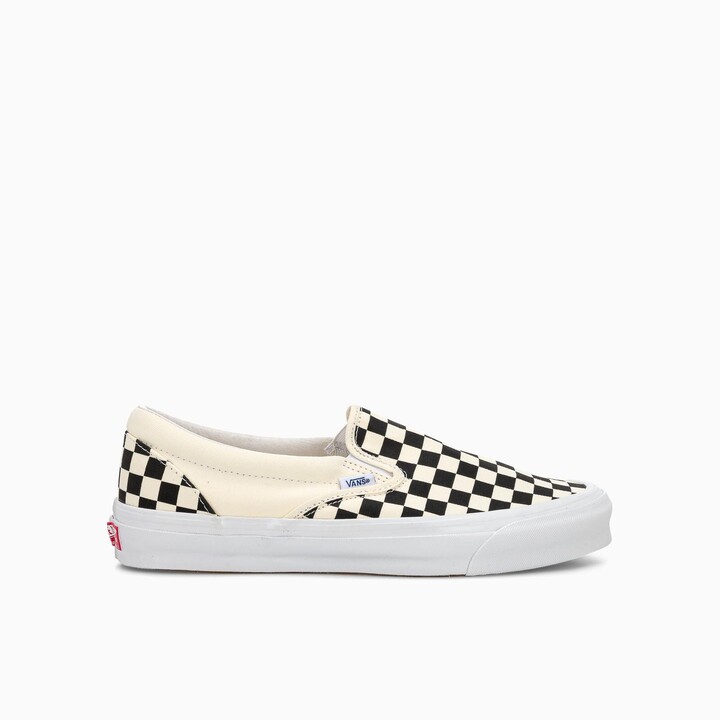 womens checkered vans