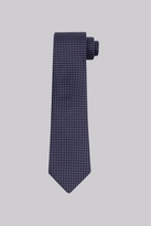 Thumbnail for your product : Savoy Taylors Guild Navy & Sky Geo Silk Tie