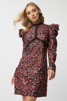 Thumbnail for your product : Little Mistress Rocco Paisley-Print Shift Dress
