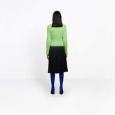 Thumbnail for your product : Balenciaga Crewneck sweater in neon green fluffly knit