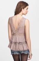 Thumbnail for your product : Free People 'Deep V' Trapeze Camisole
