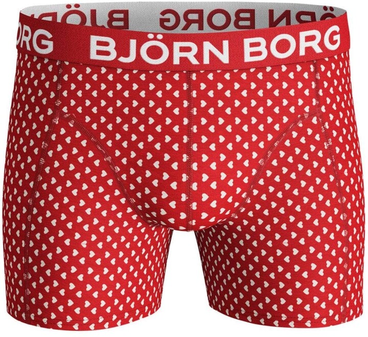 Björn Borg Mens Shorts Sammy Bb Lemonstripe Boxer Briefs