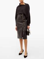 Thumbnail for your product : Hillier Bartley Pillowcase Asymmetric Crepe Blouse - Womens - Black