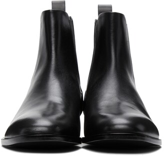 risiko Legeme interval HUGO BOSS Black Leather Chelsea Boots - ShopStyle