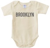 Thumbnail for your product : Urban Smalls Organic Cotton \"Brooklyn\" bodysuit, natural