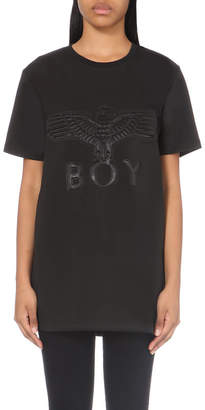 Boy London Eagle logo neoprene t-shirt