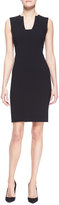 Thumbnail for your product : Ralph Lauren Black Label Danielle Stretch Wool Sheath Dress, Black