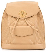 Thumbnail for your product : Chanel Pre Owned 1992's quilted CC chain backpack bag