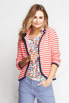 Thumbnail for your product : Lands' End Women's Long Sleeve Stripe Drifter Blazer