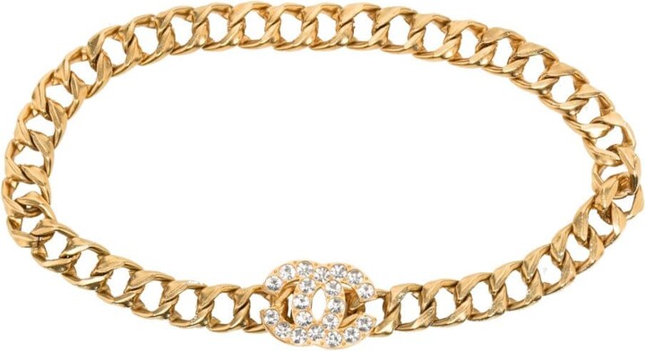 FAN&LOUIS Women's Gold Chain Belt for Dresses Jeans, Ladies