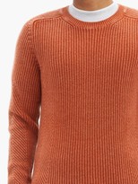 Thumbnail for your product : Iris von Arnim Olin Rib-knitted Cashmere Sweater - Orange