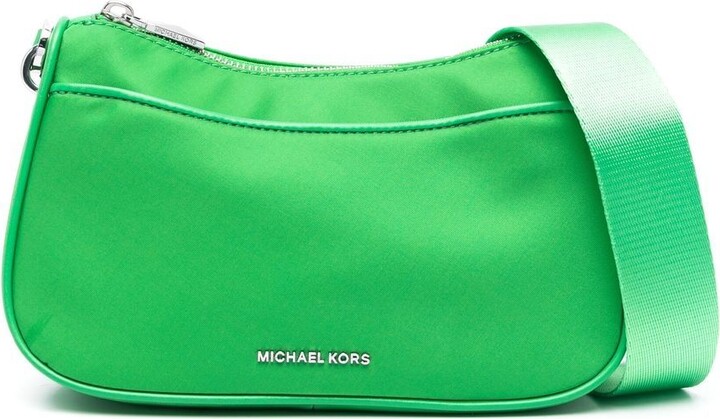Buy Michael Kors Women Green Croc-Patterned Small leather Tote Bag for  Women Online | The Collective
