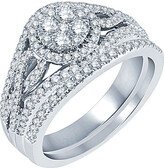 Thumbnail for your product : MODERN BRIDE 1 CT. T.W. Diamond 14K White Gold Bridal Set