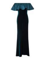 Thumbnail for your product : Adrianna Papell Open top sleeve velvet dress