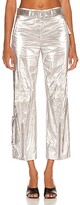 Thumbnail for your product : Helmut Lang Astro Foil Pant in Metallic Silver